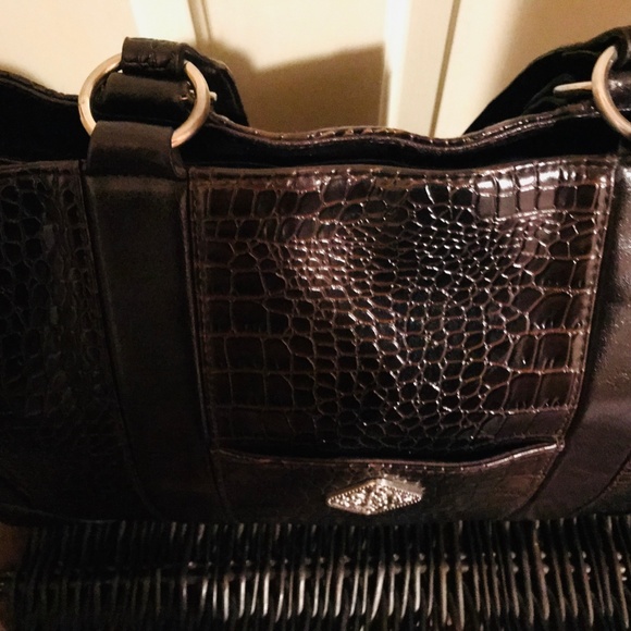 Coldwater Creek Chocolate Brown Laptop/Handbag - Picture 5 of 8